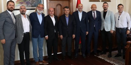 Çarşambalılar Vakfı’ndan Başkan Doğan’a Ziyaret